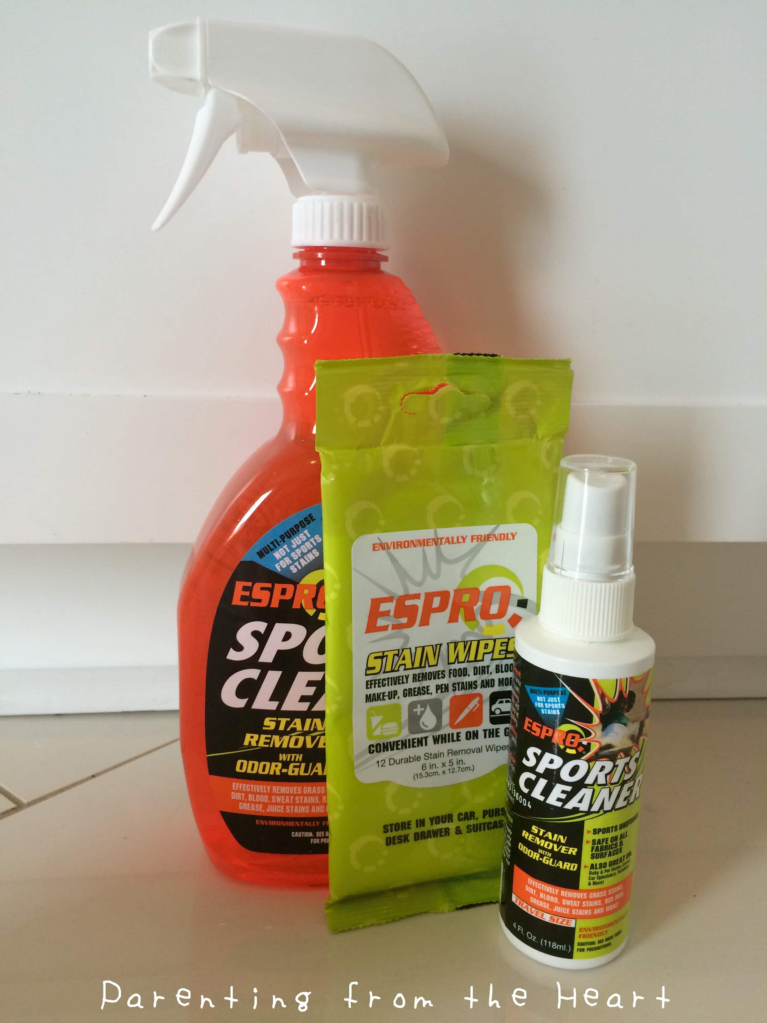 ESPRO Sports Cleaner Review | Parenting from the Heart