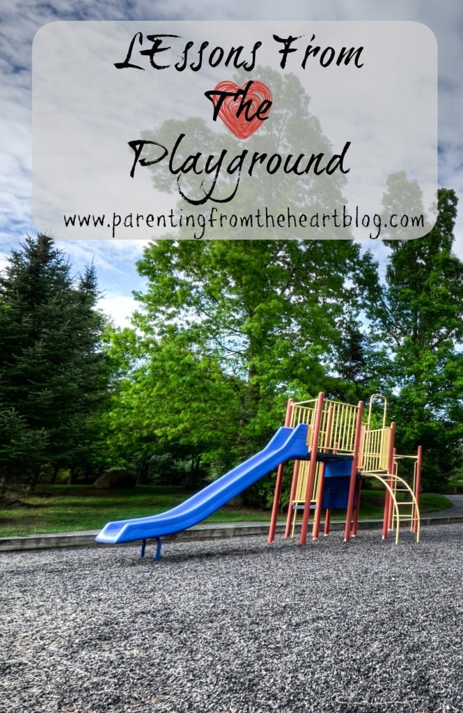 Have you ever sat back on the sidelines of the playground to watch the kids navigate the issues they face themselves?