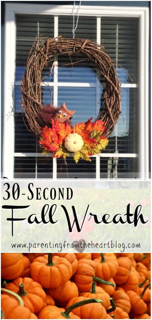These Fall Toddler activities are REALLY easy to set up and your toddler can do with minimal help! Make Fall Lanterns, engage in sensory play using pumpkin play dough, make a 1 minute Fall wreath, toilet paper roll owls and more! Play based learning, learning through play, toddlers, preschoolers, Fall fun.