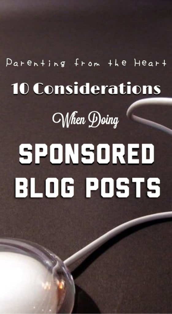 Are you charging for all of your sponsored posts and social media mentions? Please consider these 10 points on blog sponsored posts
