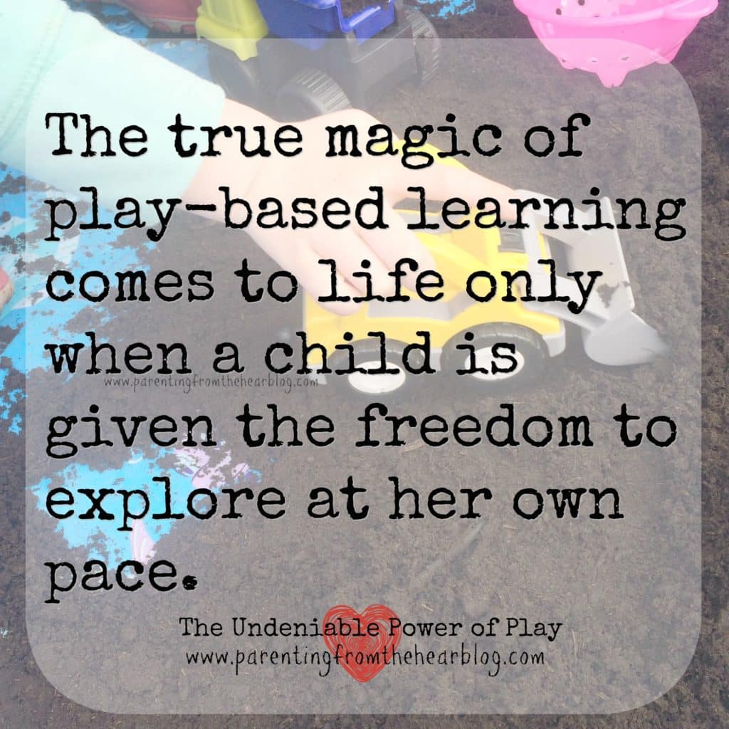 The magic of play-based learning meme