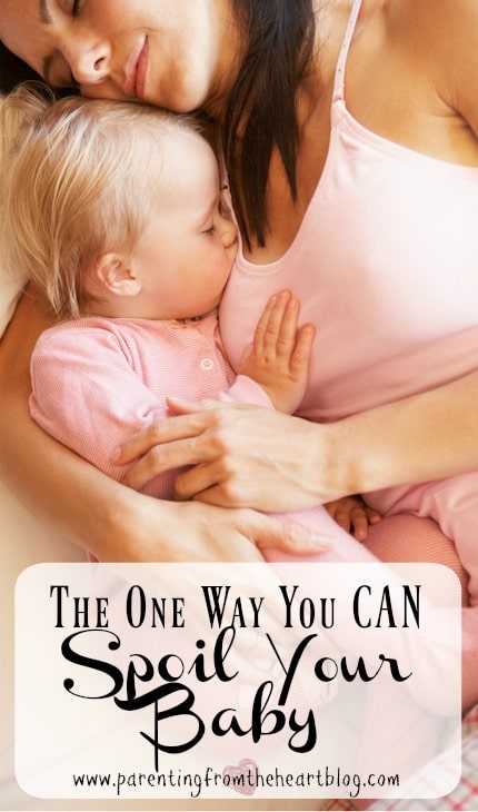 Can you spoil your baby? As a brand new mom, I was told I was holding my daughter too much and would likely spoil her. Find out what developmental psychology says on this topic. Spoiler alert, you can spoil your baby, it's just not the way you would think. Attachment theory, insecure attachment, secure attachment, parenting, babies, toddlers, young kids, developmental psychology