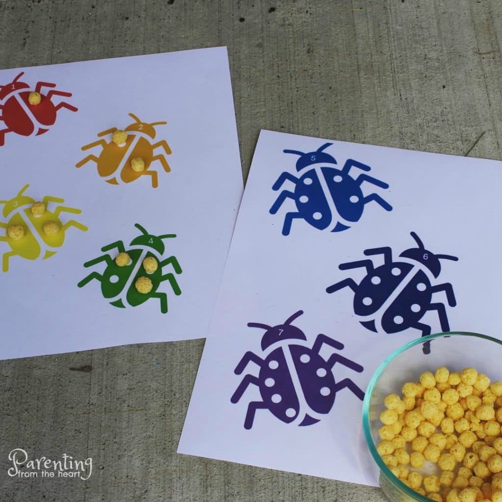 Download these awesome Rainbow activity printables and get bonus material! These activities promote fine motor skills, hand eye coordination, colour, word, and letter recognition and more!