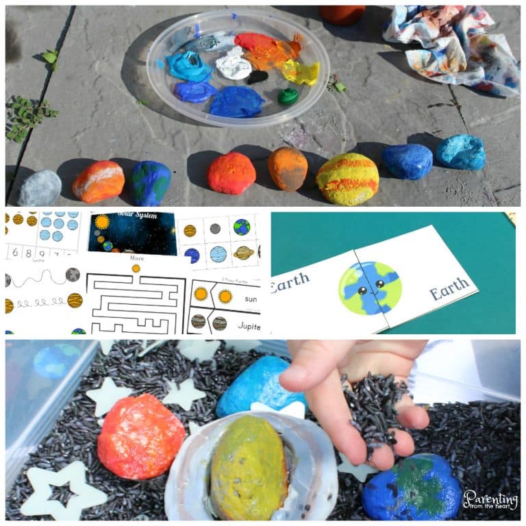 worksheets on the solar system