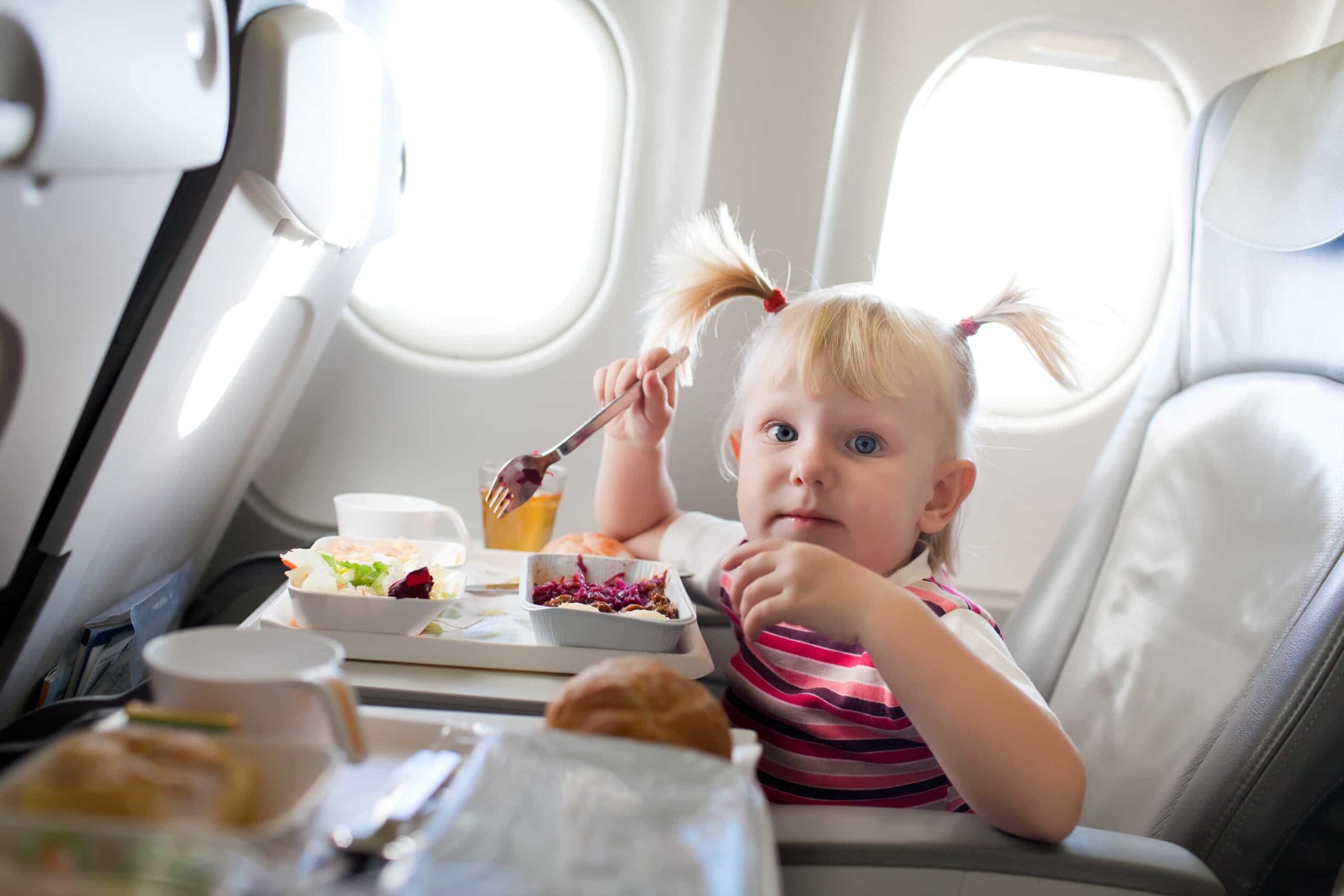 How to have a peaceful flight with young kids