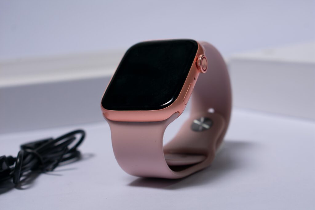 pink smart watch